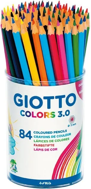 Lápiz Giotto Colores 3.0 84 Unidades