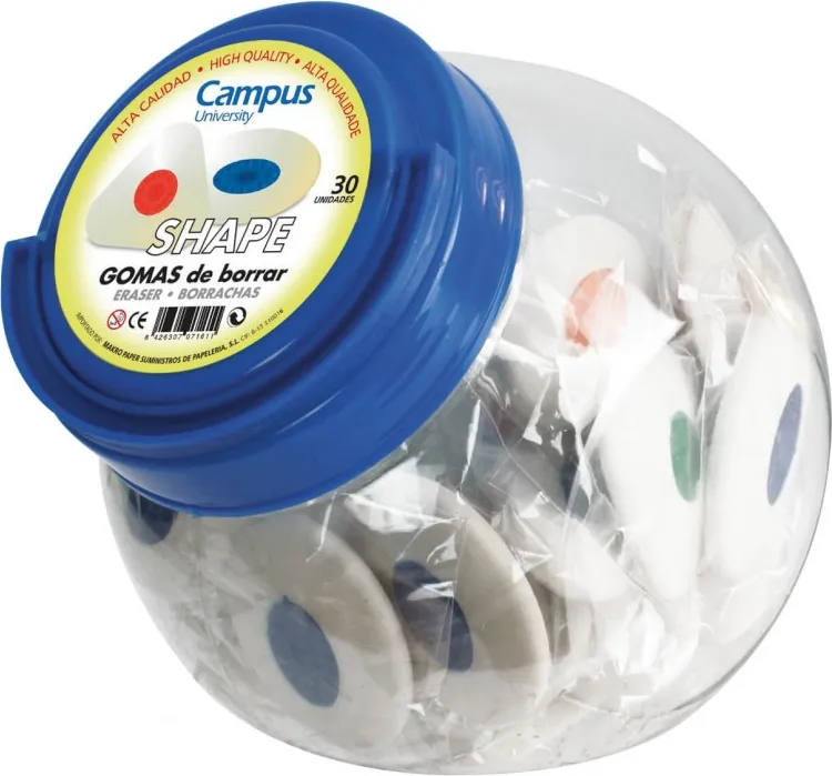 GOMA DE BORRAR CAMPUS SHAPE