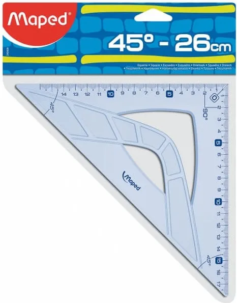 ESCUADRA  MAPED GEOMETRIC 26CM