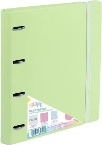 Carpebloc A4 4AN Foam Soft Polipropileno Verde