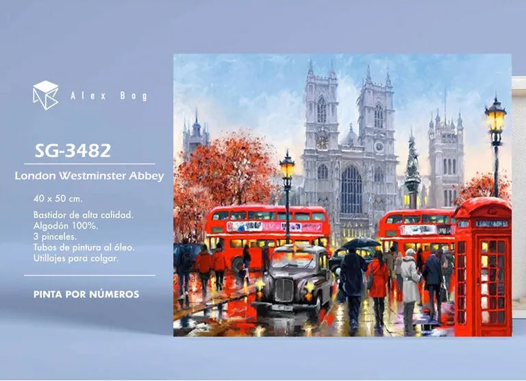 Pintar por Números London Westminster Abbey