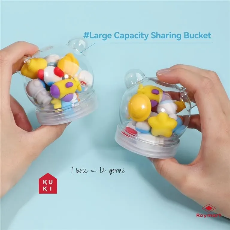 Bote de 12 Gomas Roaming Stars Kk-6804