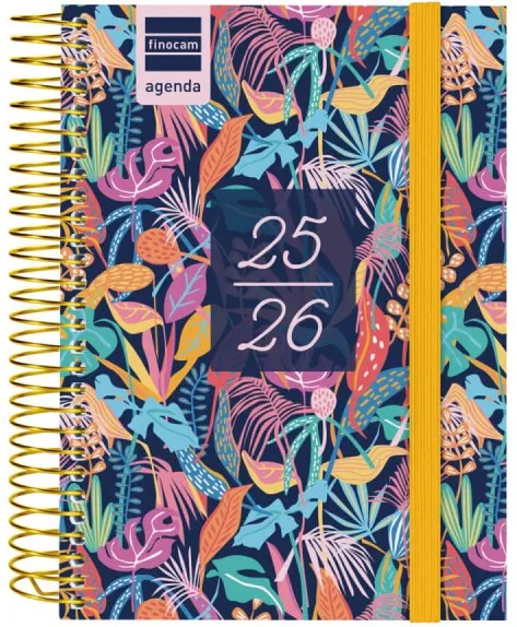 Agenda Finocam Secundaria 1/8 1DP Tropical 25-26