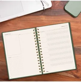 Agenda Finocam 16 Meses Haiku E10 Sv Horiz.verde 25-26 - imagen 12