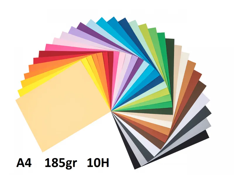 CARTULINAS FABRIANO 185GR. A4 10HOJAS