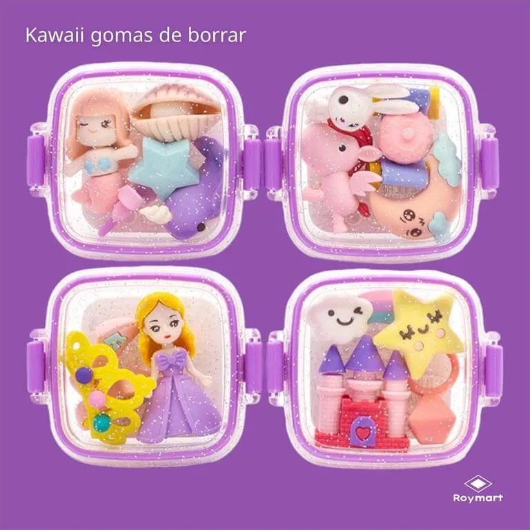 Gomas Borrar Princess Kawaii Surtidas