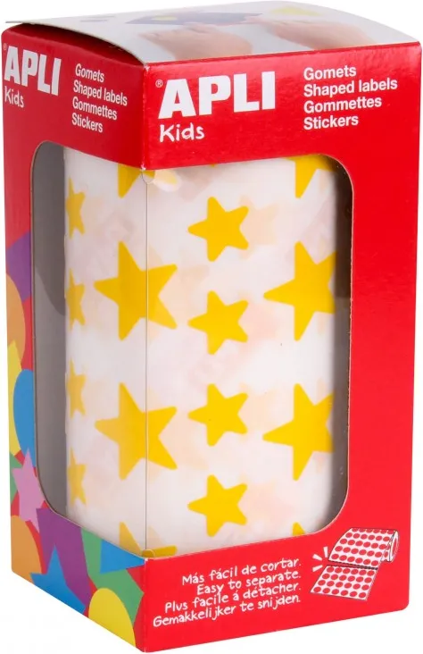 GOMETS ROLLO ESTRELLA AMARILLO