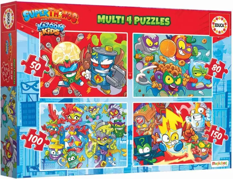 PUZZLE MULTI 4 SUPERTHINGS