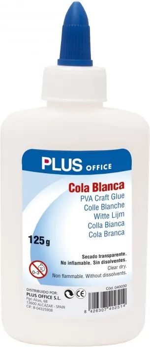 COLA BLANCA PLUS 125GR.