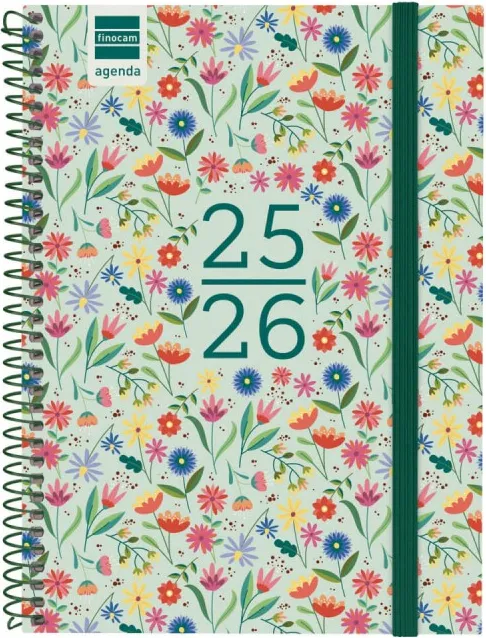 Agenda Finocam Secundaria 1/4 Svh Fiori 25-26
