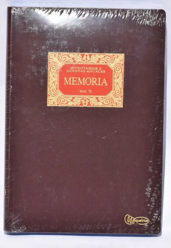 Libro Miquel Rius Invent.y Ctas. N .72