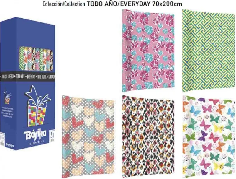 Rollopapel Regalo 70X200CM Todo el Año