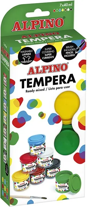 Témpera Alpino 7 colores 40ml