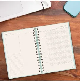 Agenda Finocam 16 Meses Haiku E10 Sv Horiz.azul 25-26 - imagen 12