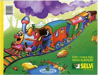 Bloc  Papel Charol Selvi 24x32cm