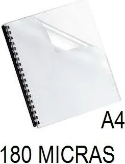 PORTADA A4 DFH 180 MICRAS CRISTAL
