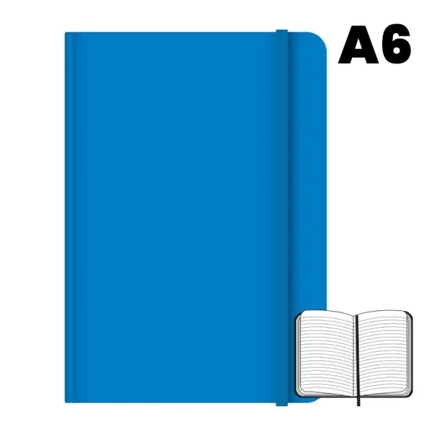 LIBRETA CAMPUS A6 96H 75G HORIZONTAL AZUL CIELO