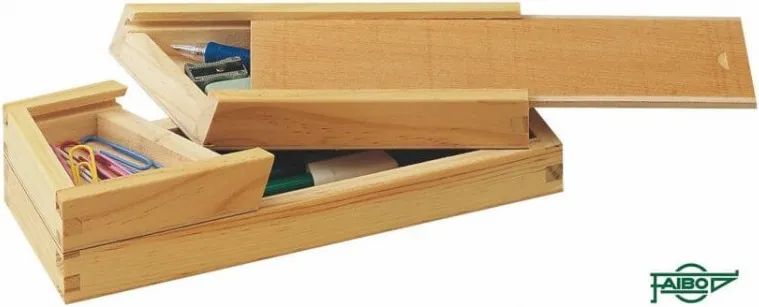 PLUMIER FAIBO MADERA DOBLE FONDO