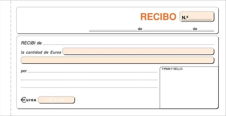 Talonario Recibo 21X10,5 Cm Duplicado T-60