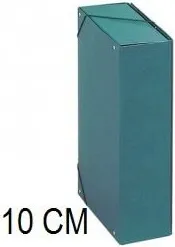 CARPETA PROYECTO Fº 10CM VERDE SARO