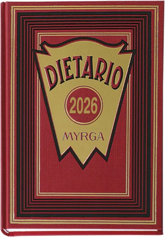 DIETARIO MYRGA OCTAVO ROJO 2026 1DP