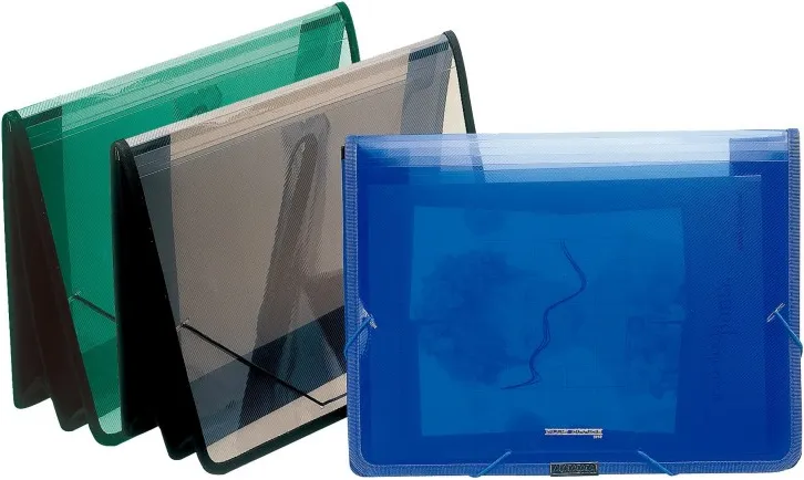 CARPETA POLIPROPILENO A4 GOMAS FUELLE RIBETE