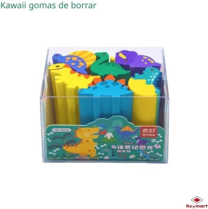 Set de Gomas Surtido Dinosaurios Kg-8524