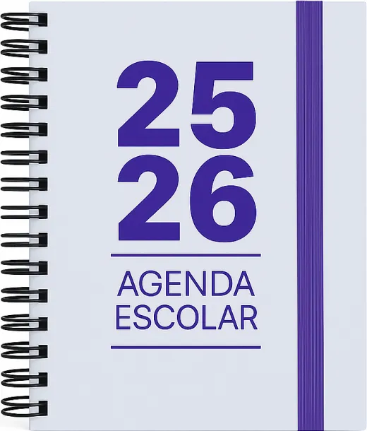 Escolar Mimbek 25/26 Tdura A5 1DP Azul Claro