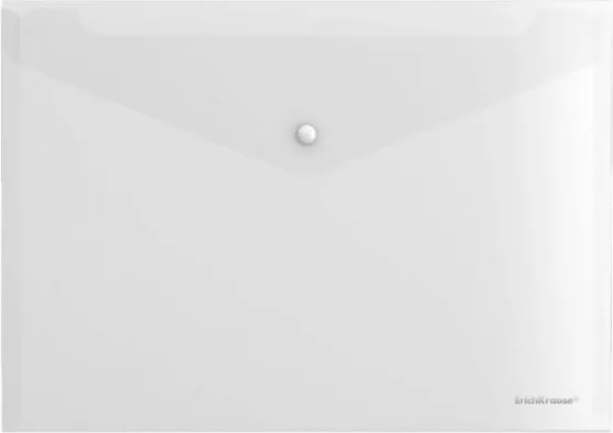 Sobre Broche Pp A4 Vivid Transparente