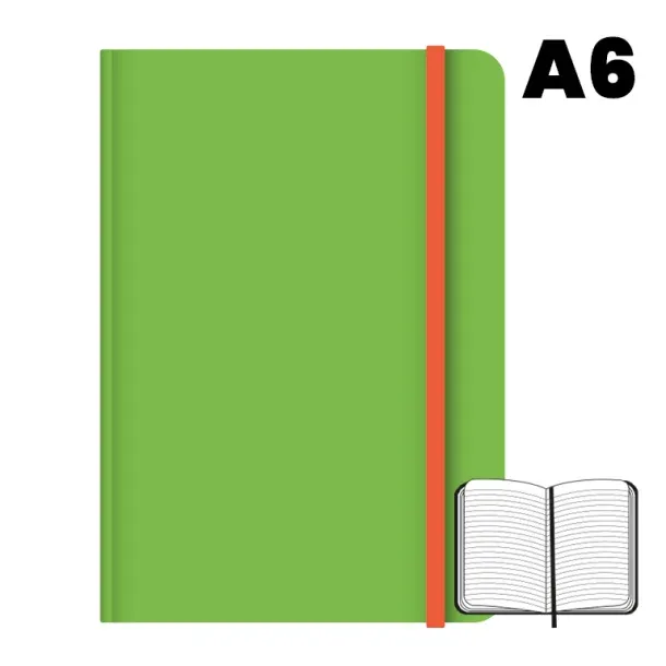 LIBRETA CAMPUS A6 96H 75G HORIZONTAL VERDE