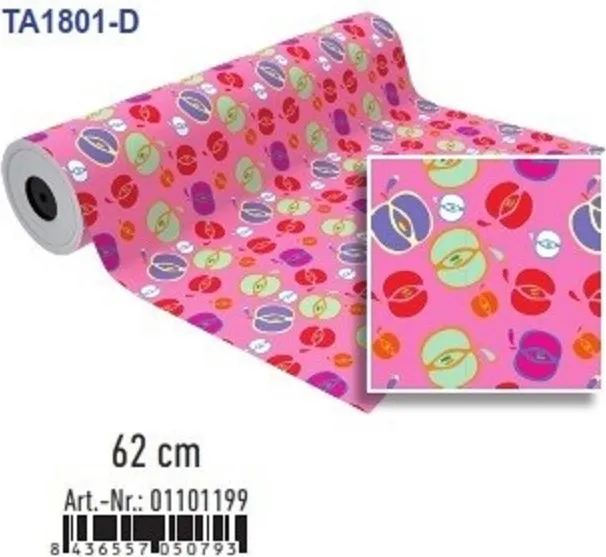 BOBINA PAPEL REGALO 62CMx85M TA1801-D