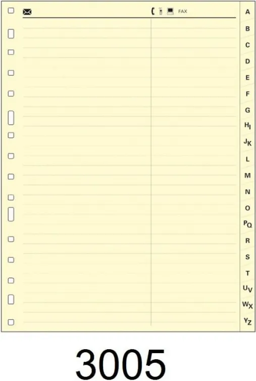 Índice Cartulina Multifin 3005