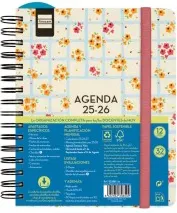 Agenda Finocam Magistral 1/4  Sv Flowers 25-26 - imagen 9