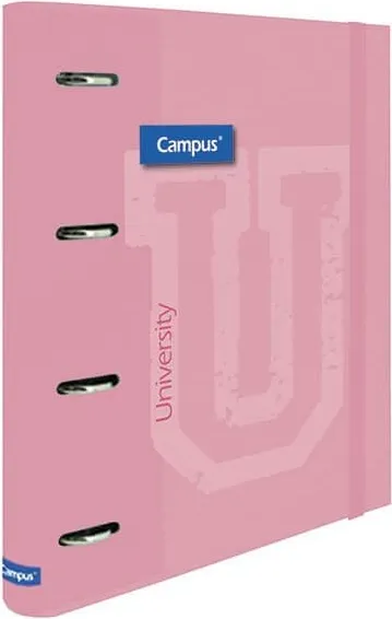 Carpeta Ringbook Soft 4 Anillas C/Recambio Rosa