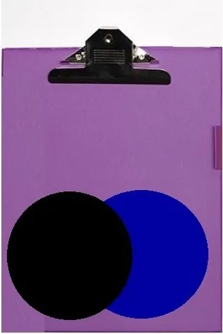 PLACA PORTANOTAS PINZA JUMBO FOLIO