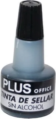Tinta de Tampón Negro Plus Office 30cc.