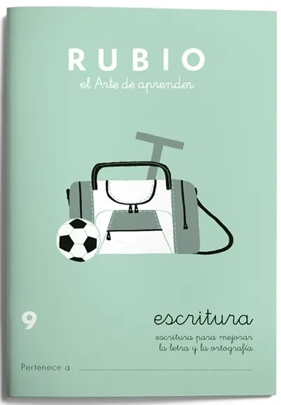 CUADERNO RUBIO ESCRITURA 9
