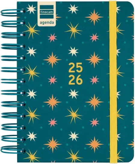Agenda Finocam Cosmo 1/8 1DP Stars 25-26