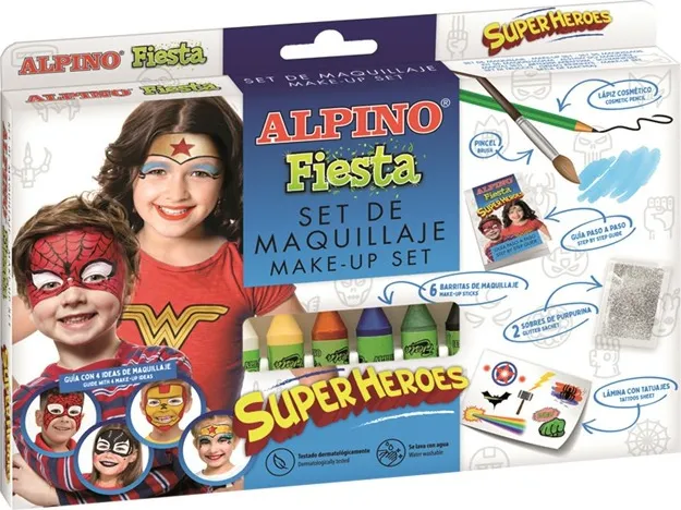 MAQUILLAJE FACE ALPINO SUPERHEROES