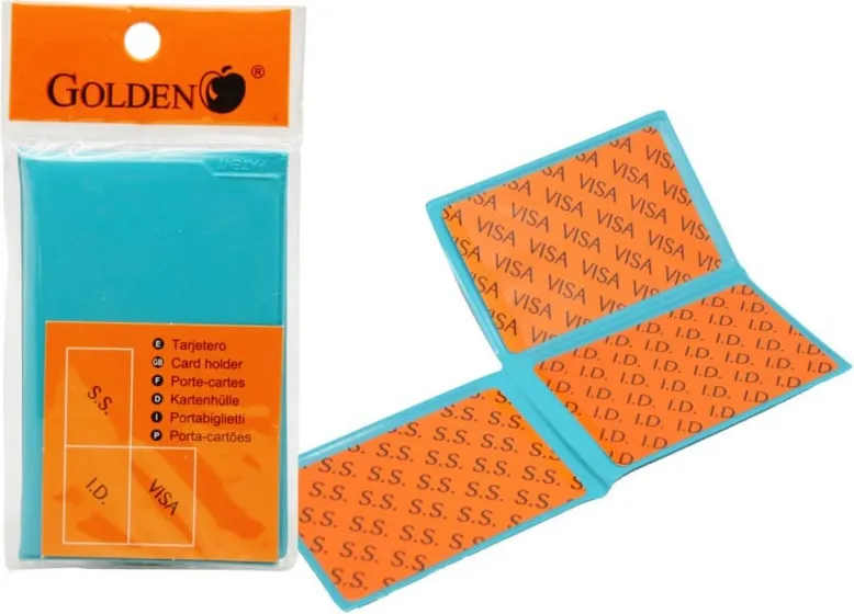 TARJETERO 3 BOLSILLOS COLORES