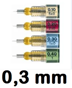 Recambio Puntera FABER Castell 0,30 Mm