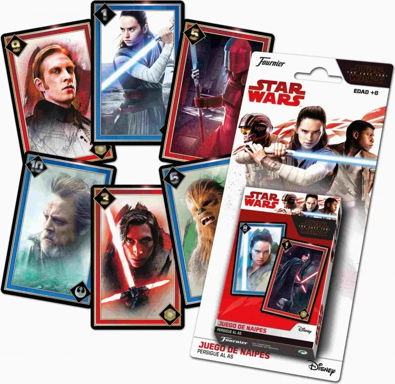 BARAJA CARTAS STARS WARS VIII