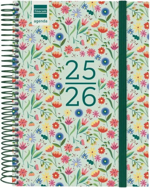 Agenda Finocam Secundaria 1/4 1DP Fiori 25-26