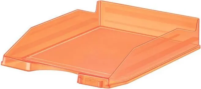 BANDEJA FAIBO TRASLUCIDA NARANJA