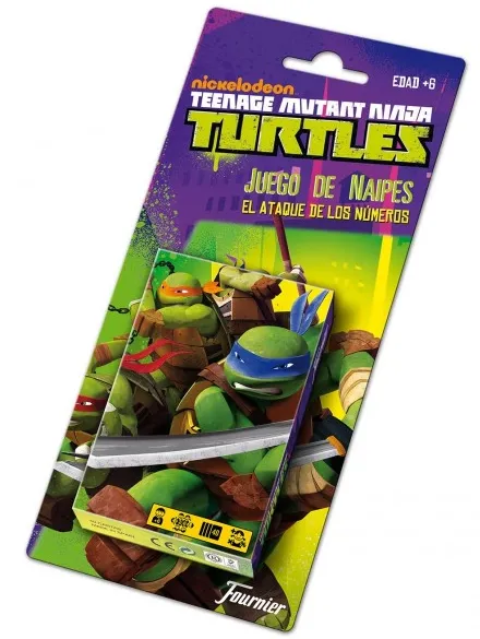 Baraja Cartas Tortugas Ninja
