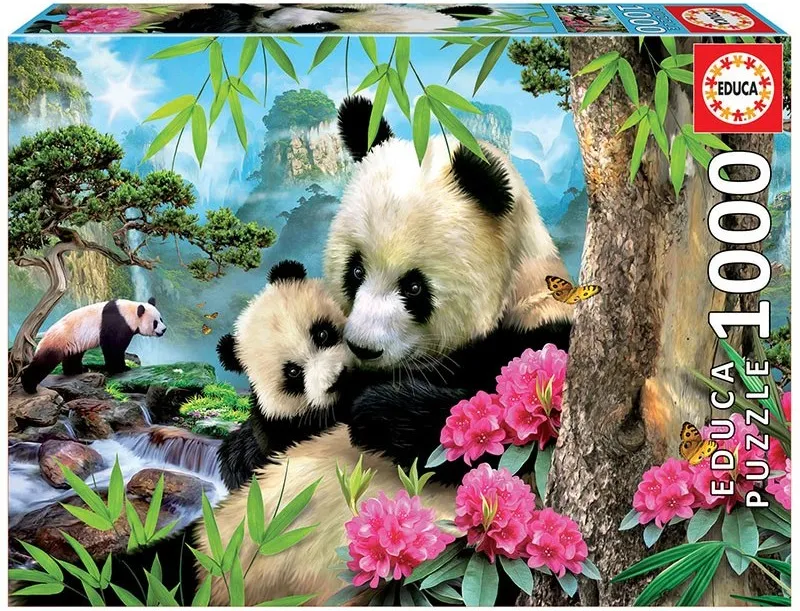 Puzzle 1000 Osos Panda