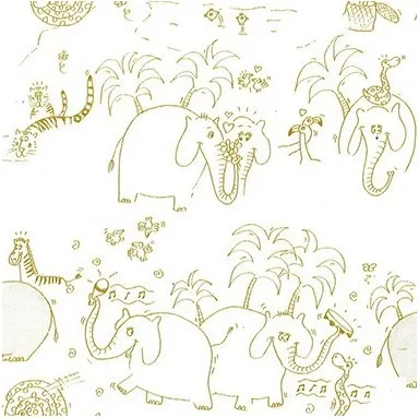 Papel Celofan 0,8X50M Infantil Oro